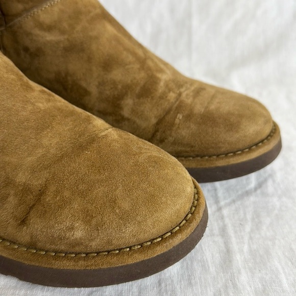 Ugg Abree Short 11 Boot With Side Zip Size 7 Made in Italy - Picture 6 of 12